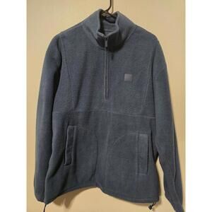 Brixton Men’s Long Sleeve Pullover Quarter Zip Sweater (L)